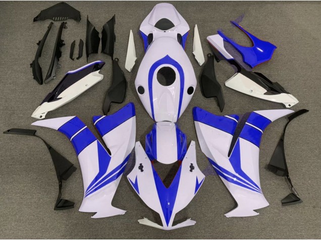 Blu Lucido & Bianco 12-16 CBR1000RR Carene Moto