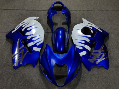 Acquista Blu Lucido & Bianco 97-07 GSXR 1300 Carene Moto