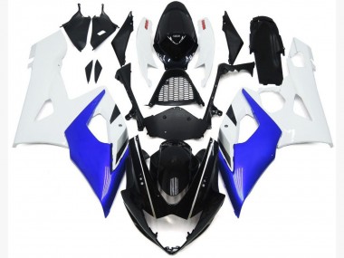 Acquista Blu Lucido & Bianco Lucido 05-06 GSXR 1000 Carene Moto