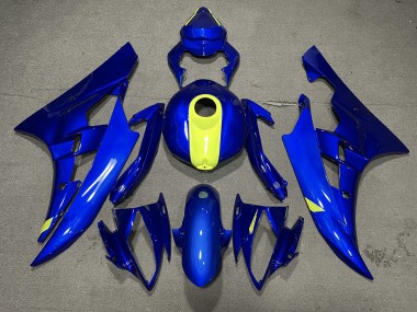 Acquista Blu Lucido & Giallo Ad Alta Visibilità 06-07 R6 Carene Moto