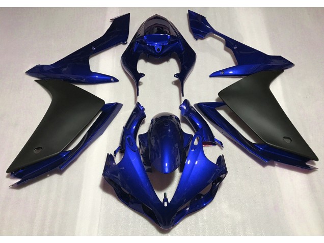 Blu Lucido & Nero 07-08 R1 Carene Moto
