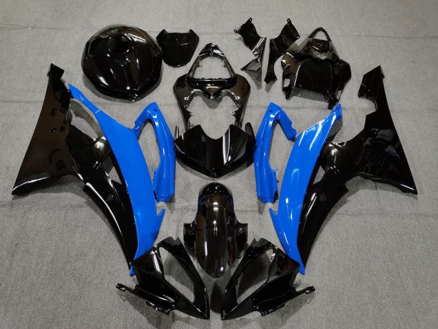 Blu Lucido & Nero 08-16 R6 Carene Moto
