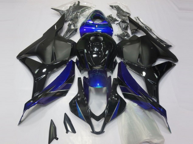 Blu Lucido & Nero 09-12 CBR600RR Carene Moto