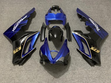 Acquista Blu Lucido & Nero 09-12 Daytona 675 Carene Moto