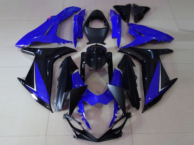 Blu Lucido & Nero 11-24 GSXR 600-750 Carene Moto