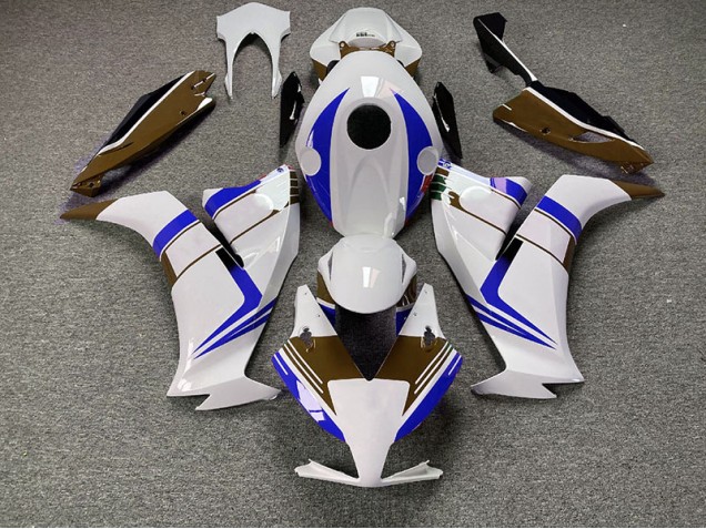 Blu Lucido & Nero Sfumato 12-16 CBR1000RR Carene Moto