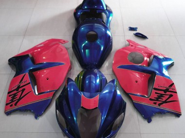 Acquista Blu Lucido & Rosso 97-07 GSXR 1300 Carene Moto