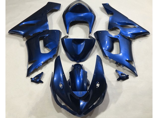 Blu Metallizzato 05-06 ZX6R Carene Moto