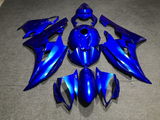 Blu Metallizzato Tinta Unita 06-07 R6 Carene Moto