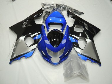 Acquista Blu Nero & Argento 04-05 GSXR 600-750 Carene Moto