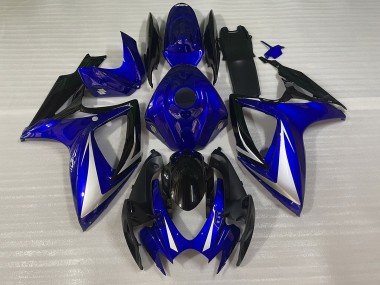 Acquista Blu Nero & Bianco Speciale 06-07 GSXR 600-750 Carene Moto