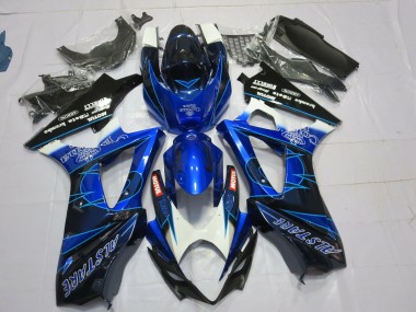Acquista Blu & Nero Corona 07-08 GSXR 1000 Carene Moto