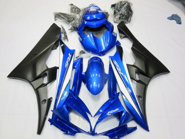 Blu Nero Opaco 06-07 R6 Carene Moto