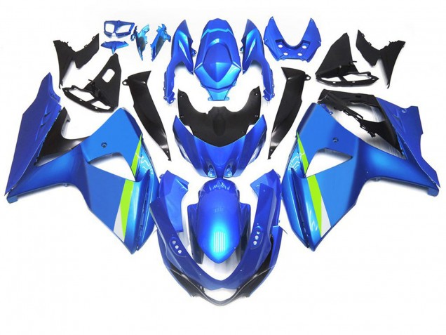 Blu Opaco 09-16 GSXR 1000 Carene Moto