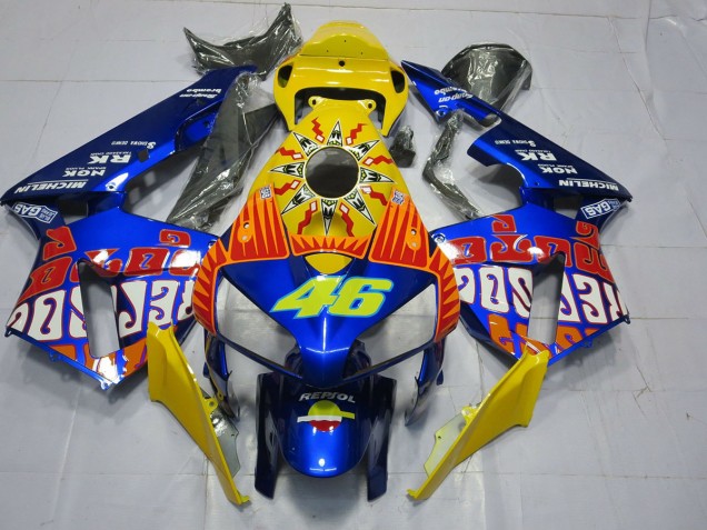Blu Personalizzato Rossi 05-06 CBR600RR Carene Moto