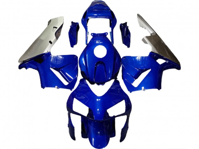 Blu Profondo & Argento 03-04 CBR600RR Carene Moto