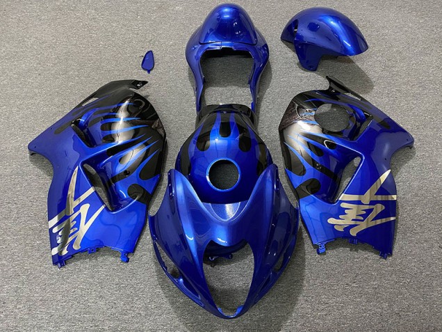 Blu Profondo & Nero 97-07 GSXR 1300 Carene Moto