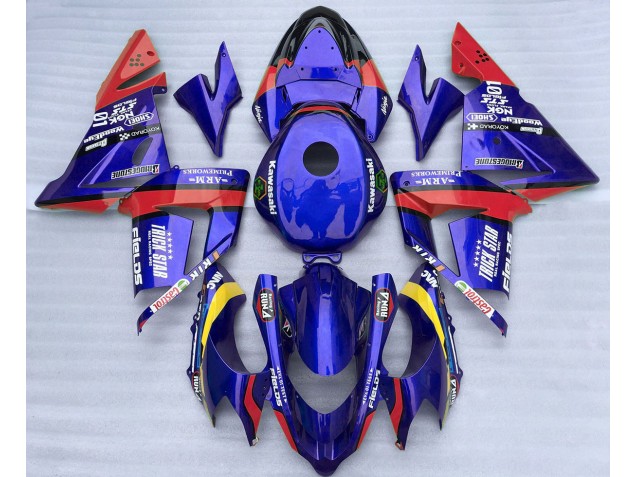 Blu & Rosso Trickstar 04-05 ZX10R Carene Moto