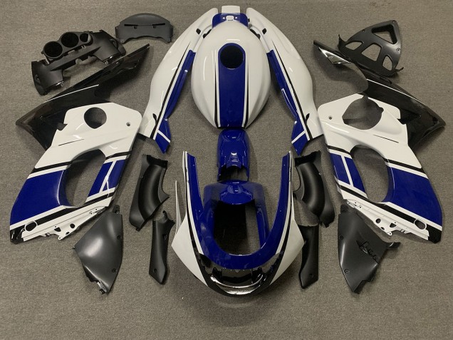 Blu Scuro & Bianco 98-07 YZF600 Carene Moto