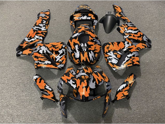 Camo & Arancione 05-06 CBR600RR Carene Moto