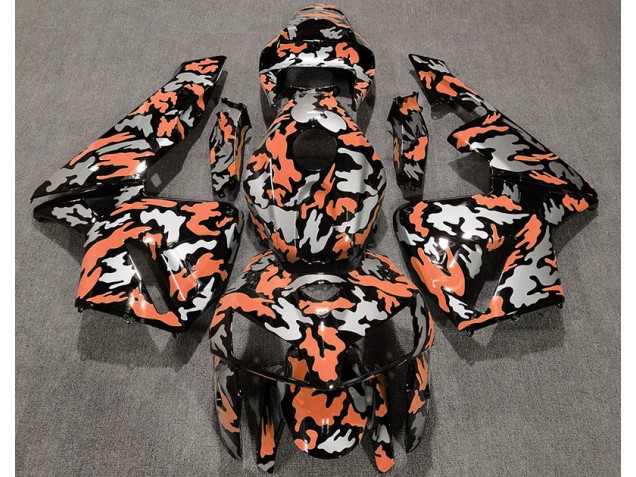 Camo & Arancione Chiaro 05-06 CBR600RR Carene Moto
