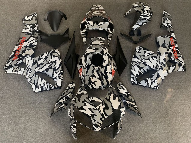 Camo & Decalcomanie Rosse 05-06 CBR600RR Carene Moto
