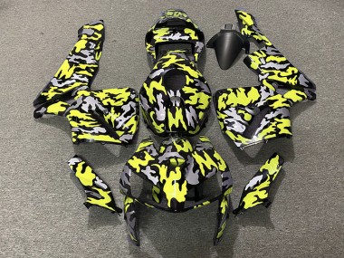Acquista Camo & Giallo Neon 05-06 CBR600RR Carene Moto