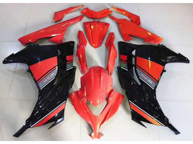 Caramella Rossa & Nera 13-18 Ninja 300 Carene Moto