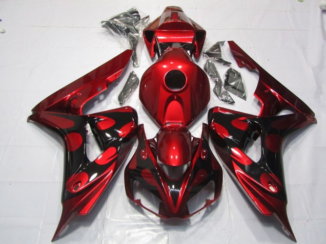 Caramelle Rosse & Nere 06-07 CBR1000RR Carene Moto