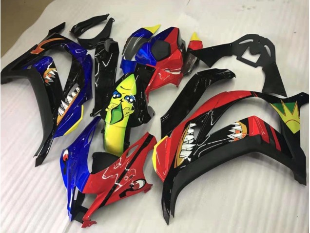 Condividi Rosso & Blu 16-19 ZX10R Carene Moto