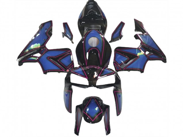 Contorno Blu Intenso & Rosa 05-06 CBR600RR Carene Moto