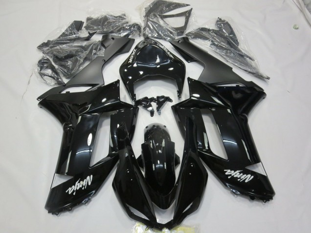 Decalcomania Bianca Nera Lucida 07-08 ZX6R Carene Moto