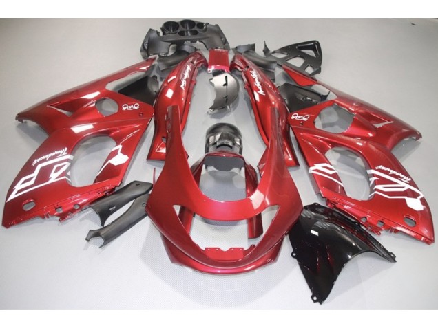 Decalcomanie Rosse & Bianche Lucide 98-07 YZF600 Carene Moto