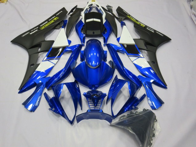 Depp Blu Con Decalcomania Gialla 06-07 R6 Carene Moto