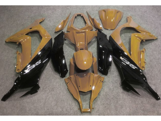 Deserto Marrone Chiaro & Nero 16-19 ZX10R Carene Moto