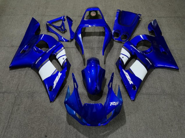 Design Bianco Blu 98-02 R6 Carene Moto