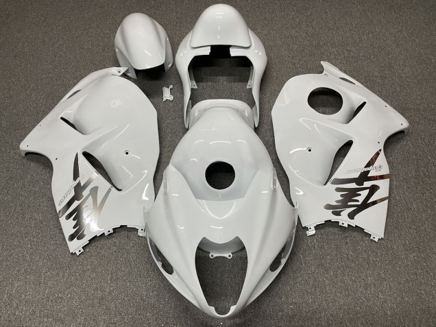 Design Bianco Lucido 97-07 GSXR 1300 Carene Moto