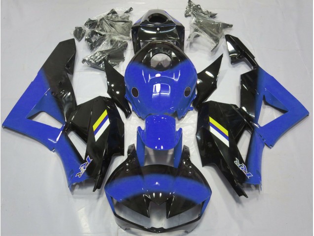 Design Blu Lucido & Nero 13-23 CBR600RR Carene Moto