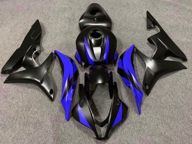 Acquista Design Nero Opaco & Blu 07-08 CBR600RR Carene Moto