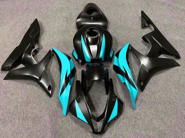 Acquista Design Nero Opaco & Ciano 07-08 CBR600RR Carene Moto