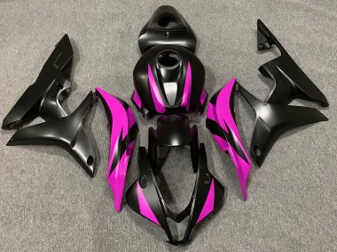 Acquista Design Nero Opaco & Rosa 07-08 CBR600RR Carene Moto