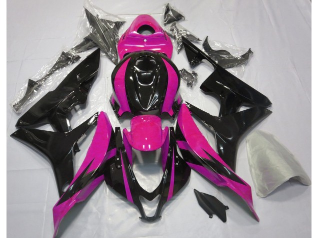 Design Rosa & Nero OEM 07-08 CBR600RR Carene Moto