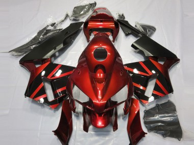 Acquista Design Rosso & Nero Lucido 05-06 CBR600RR Carene Moto