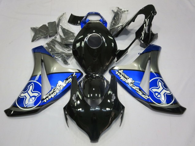 Design Speciale Blu Argento 08-11 CBR1000RR Carene Moto