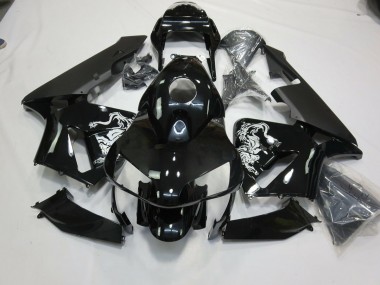 Acquista Design Speciale Nero Lucido 03-04 CBR600RR Carene Moto