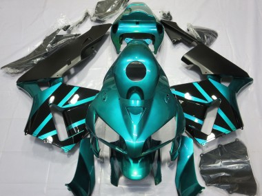 Acquista Design Verde Acqua & Nero Lucido 05-06 CBR600RR Carene Moto
