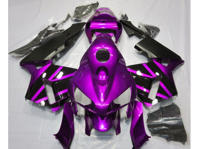 Design Viola & Nero Lucido 05-06 CBR600RR Carene Moto