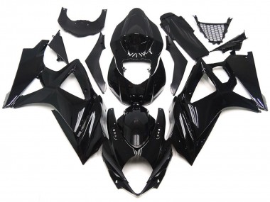Acquista Elegante Stile Nero Lucido 07-08 GSXR 1000 Carene Moto