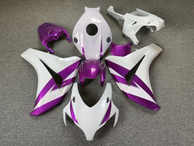 Acquista Finiture Bianche & Viola Lucide 08-11 CBR1000RR Carene Moto