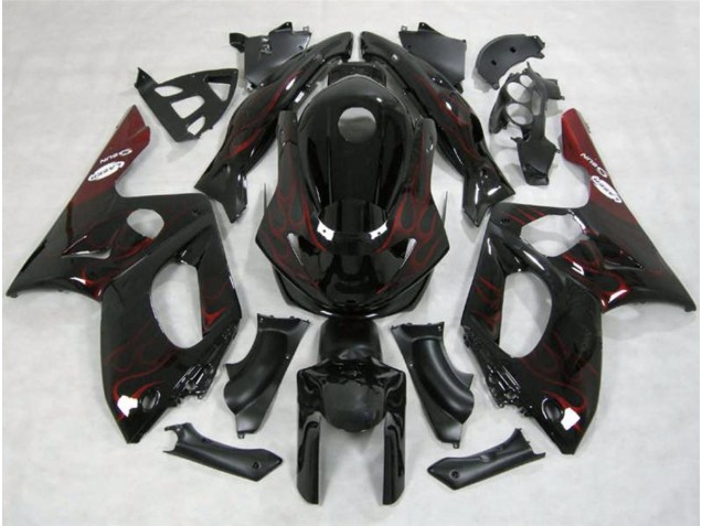 Flamme Rouge 98-07 YZF600 Carene Moto